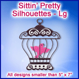 A Sittin' Pretty Silhouettes Design Pack