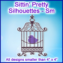 A Sittin' Pretty Silhouettes Design Pack