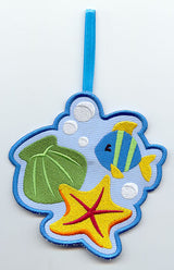 Deep Blue Sea Towel Topper (In-the-Hoop)