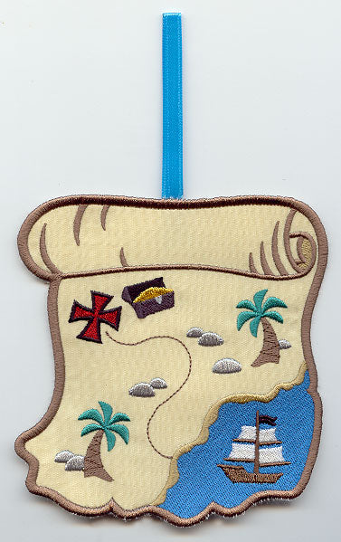 Playful Pirate Towel Topper (In-the-Hoop)
