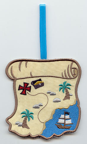 Playful Pirate Towel Topper (In-the-Hoop)