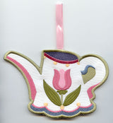 Towel Topper - Tulip Watering Can (In-the-Hoop)