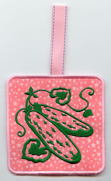 Towel Topper - Cucumbers (In-the-Hoop)