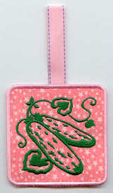 Towel Topper - Cucumbers (In-the-Hoop)