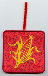 Towel Topper - Corn (In-the-Hoop)