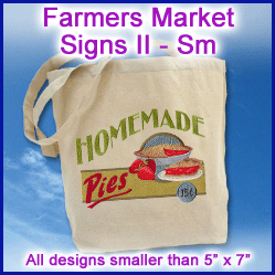 A Farmers Market Signs II Design Pack