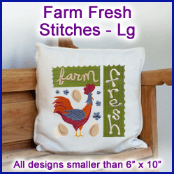 A Farm Fresh Stitches Design Pack