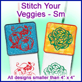A Stitch Your Veggies Design Pack