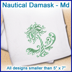 A Nautical Damask Design Pack