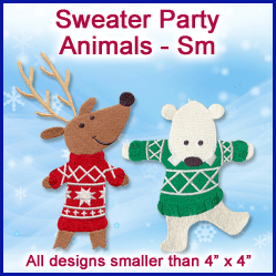 A Sweater Party Animals Design Pack
