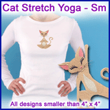 A Cat Stretch Yoga Design Pack
