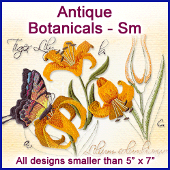A Antique Botanicals Design Pack