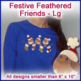 A Festive Feathered Friends Design Pack