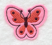Butterfly Bookmark (Applique) (In-The-Hoop)