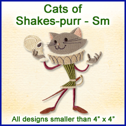 A Cats of Shakes-purr Design Pack