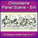 A Chinoiserie Panel Scene Design Pack