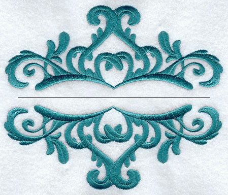 Stylish Symmetry Label (Two Piece)