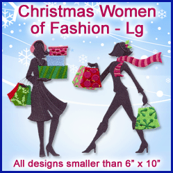 A Christmas Women of Fashion Design Pack
