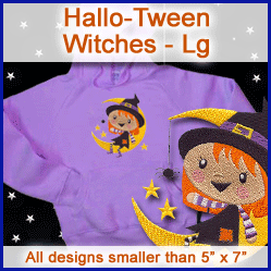A Hallo-Tween Witches Design Pack