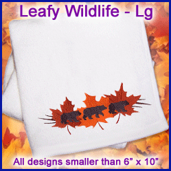 A Leafy Wildlife Design Pack