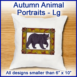 A Autumn Animal Portraits Design Pack