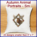 A Autumn Animal Portraits Design Pack