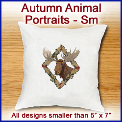 A Autumn Animal Portraits Design Pack