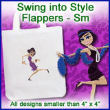 A Swing into Style Flappers Design Pack