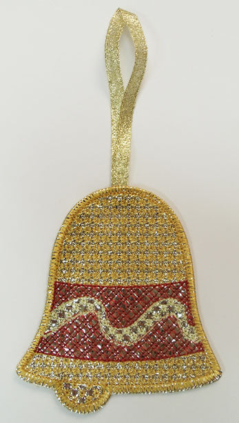 Ringing Bell Ornament (Mylar) (In-the-Hoop)