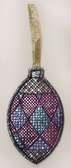 Christmas Sparkle Ornament (Mylar) (In-the-Hoop)