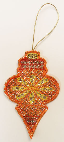 Christmas Cheer Ornament (Mylar) (In-the-Hoop)