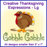 A Creative Thanksgiving Expressions Design Pack