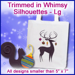 A Trimmed in Whimsy Silhouettes Design Pack