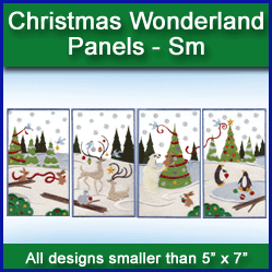 A Christmas Wonderland Panels Design Pack