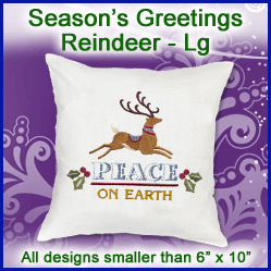 A Season's Greetings Reindeer Design Pack
