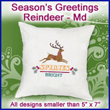 A Season's Greetings Reindeer Design Pack