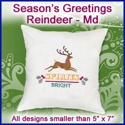 A Season's Greetings Reindeer Design Pack