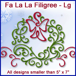 A Fa La La Filigree Design Pack