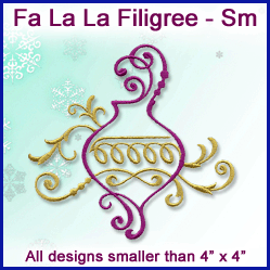A Fa La La Filigree Design Pack
