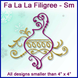 A Fa La La Filigree Design Pack