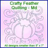 A Crafty Feather Quilting Design Pack