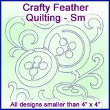 A Crafty Feather Quilting Design Pack