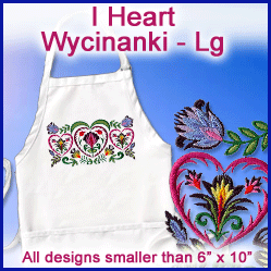 A I Heart Wycinanki Design Pack