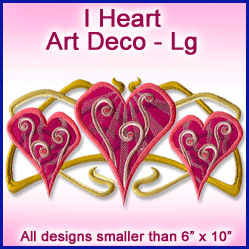 A I Heart Art Deco Design Pack