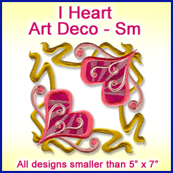 A I Heart Art Deco Design Pack