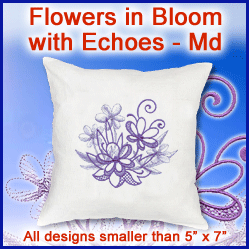 A Flowers in Bloom with Echoes Design Pack