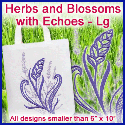 A Herbs and Blossoms with Echoes Design Pack