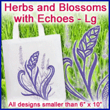 A Herbs and Blossoms with Echoes Design Pack