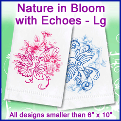 A Nature in Bloom with Echoes Design Pack