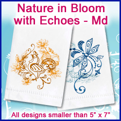 A Nature in Bloom with Echoes Design Pack